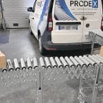 Convoyeur industriel extensible